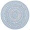Safavieh 5 x 5 ft. Cape Cod Round Area Rug, Blue CAP221M-5R - alternate 1
